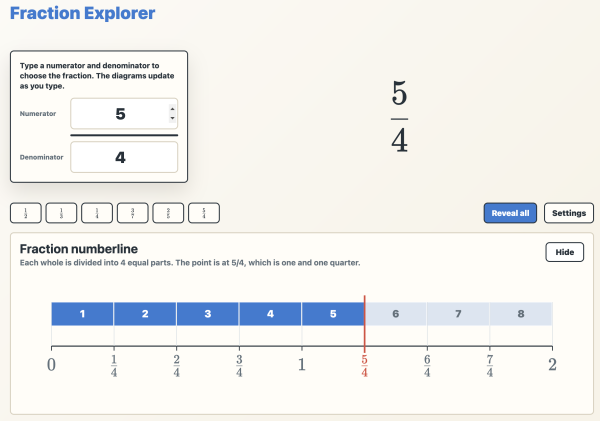 Fraction Explorer